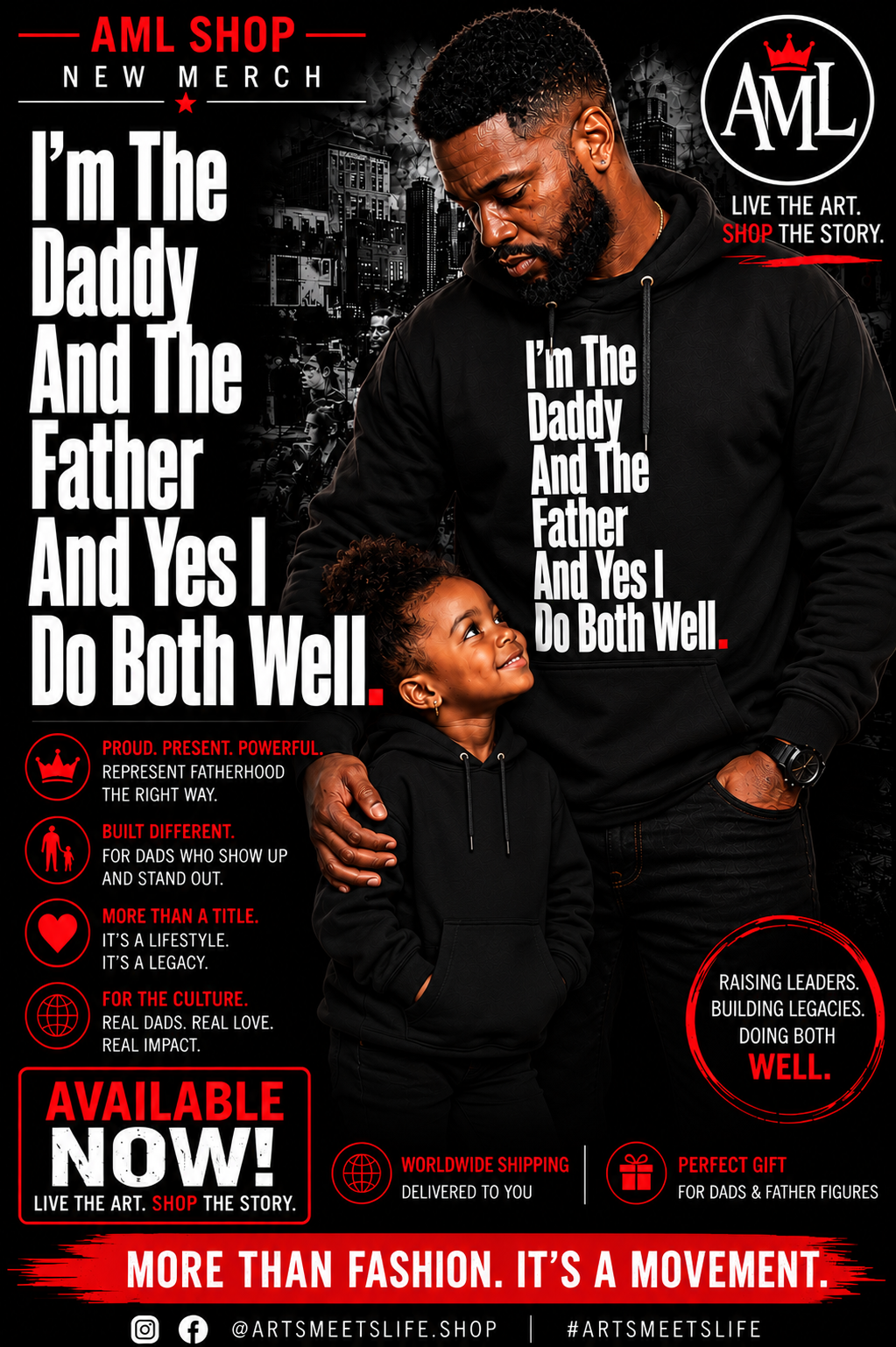 I'm The Daddy, I'm The Father And I Do Both Well Hoodie