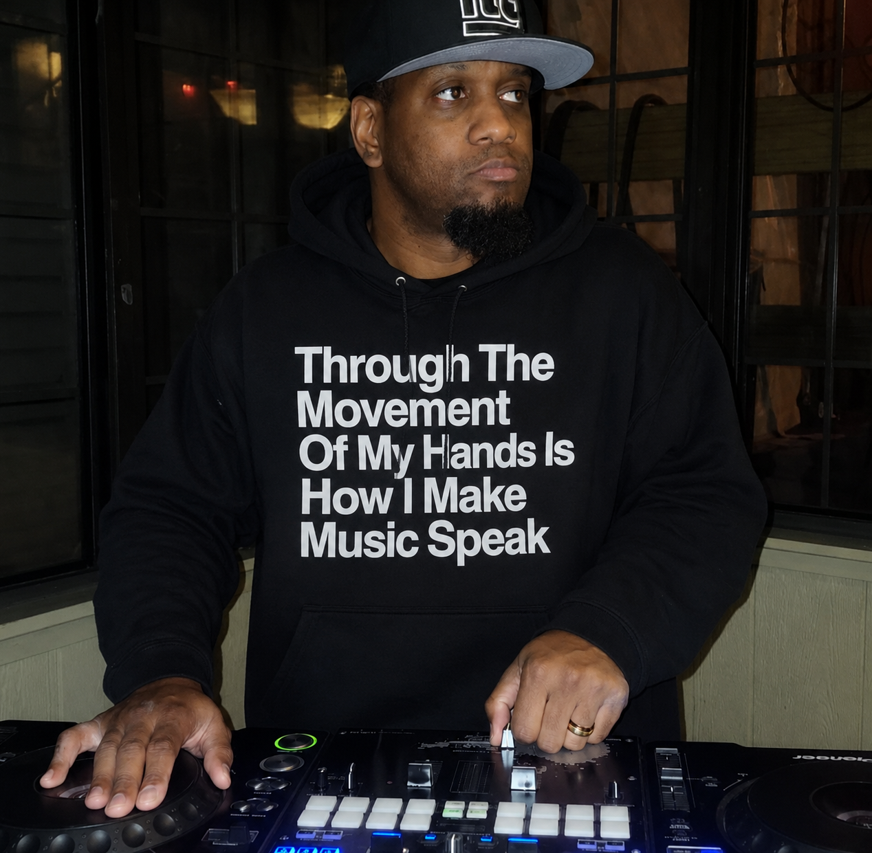 Through The Movement Of My Hands Is How I Make Music Speak.