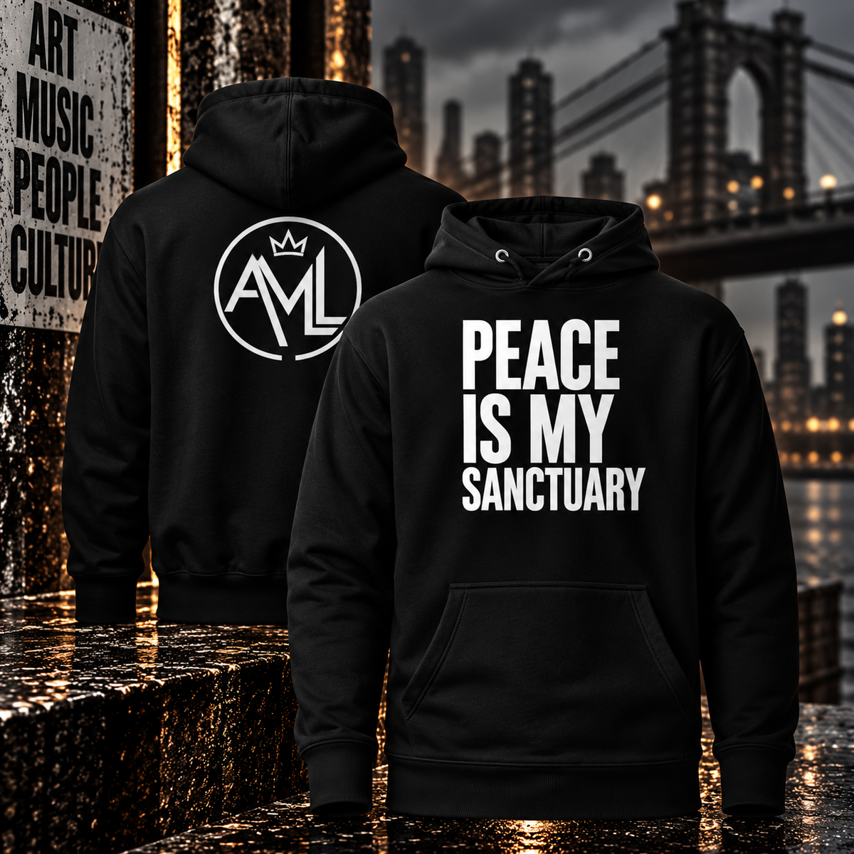 Peace Is My Sanctuary Hoodie