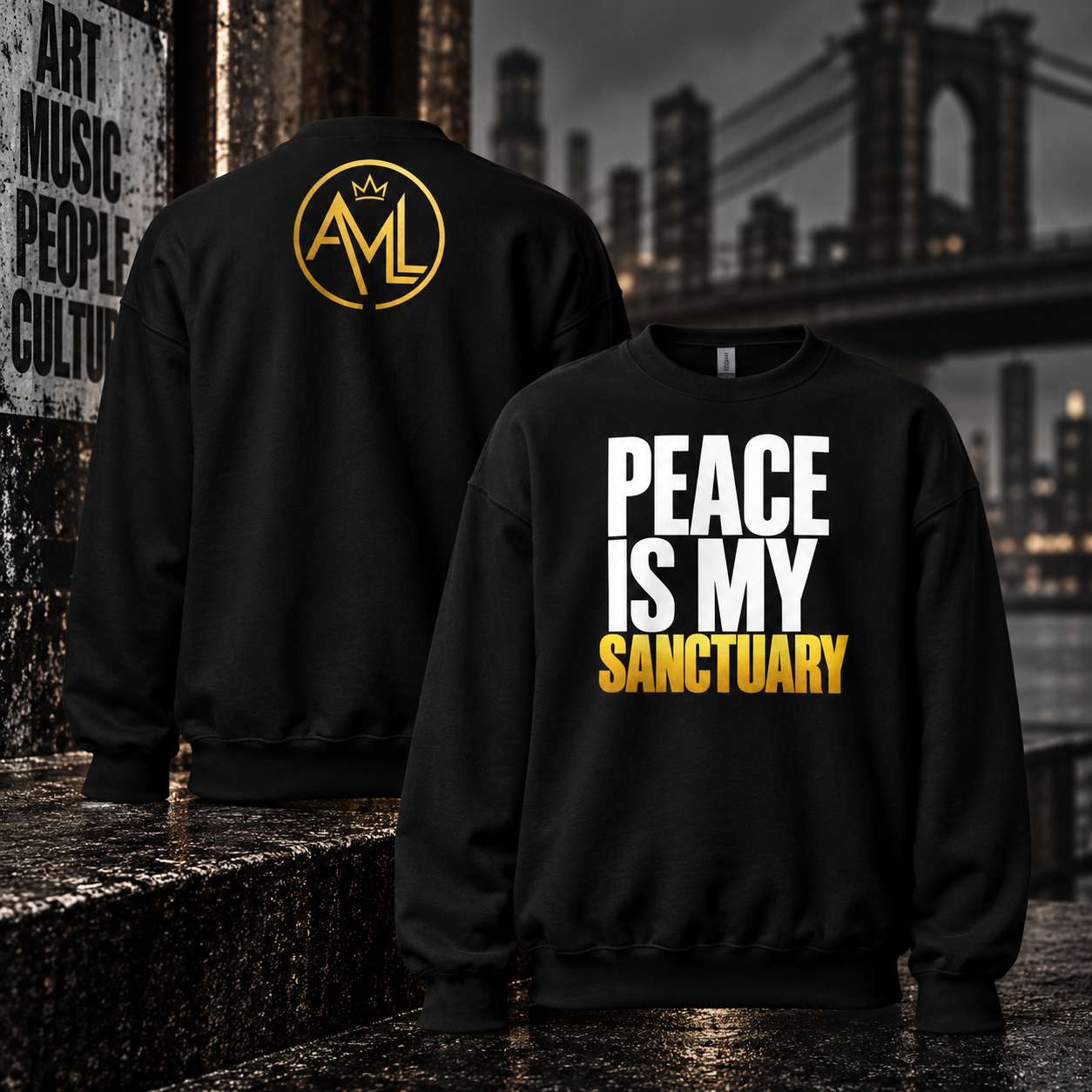 Peace Is My Sanctuary Sweatshirt