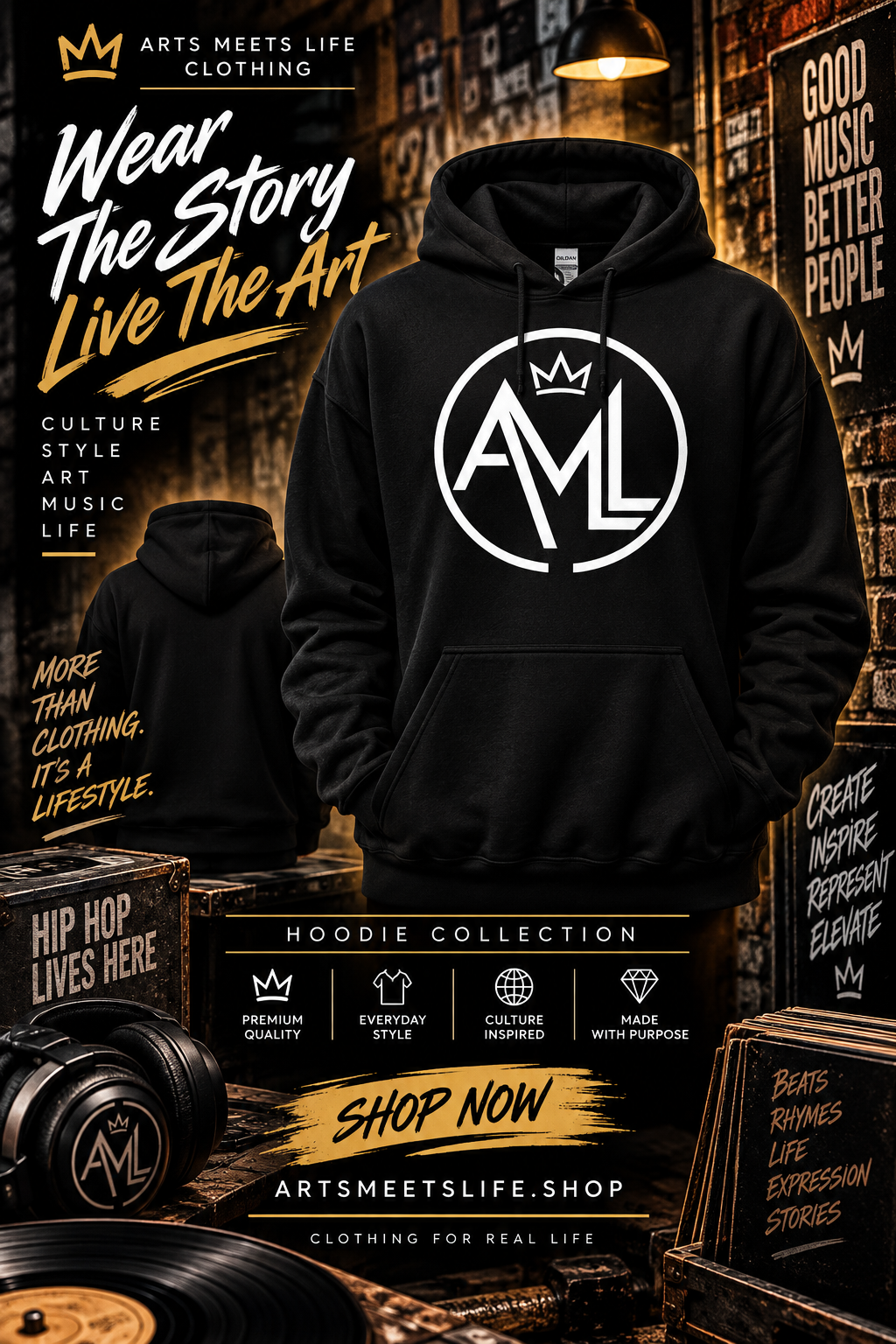 AML Hooded Sweatshirt