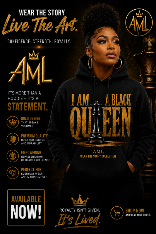 I Am A Black Queen Hoodie