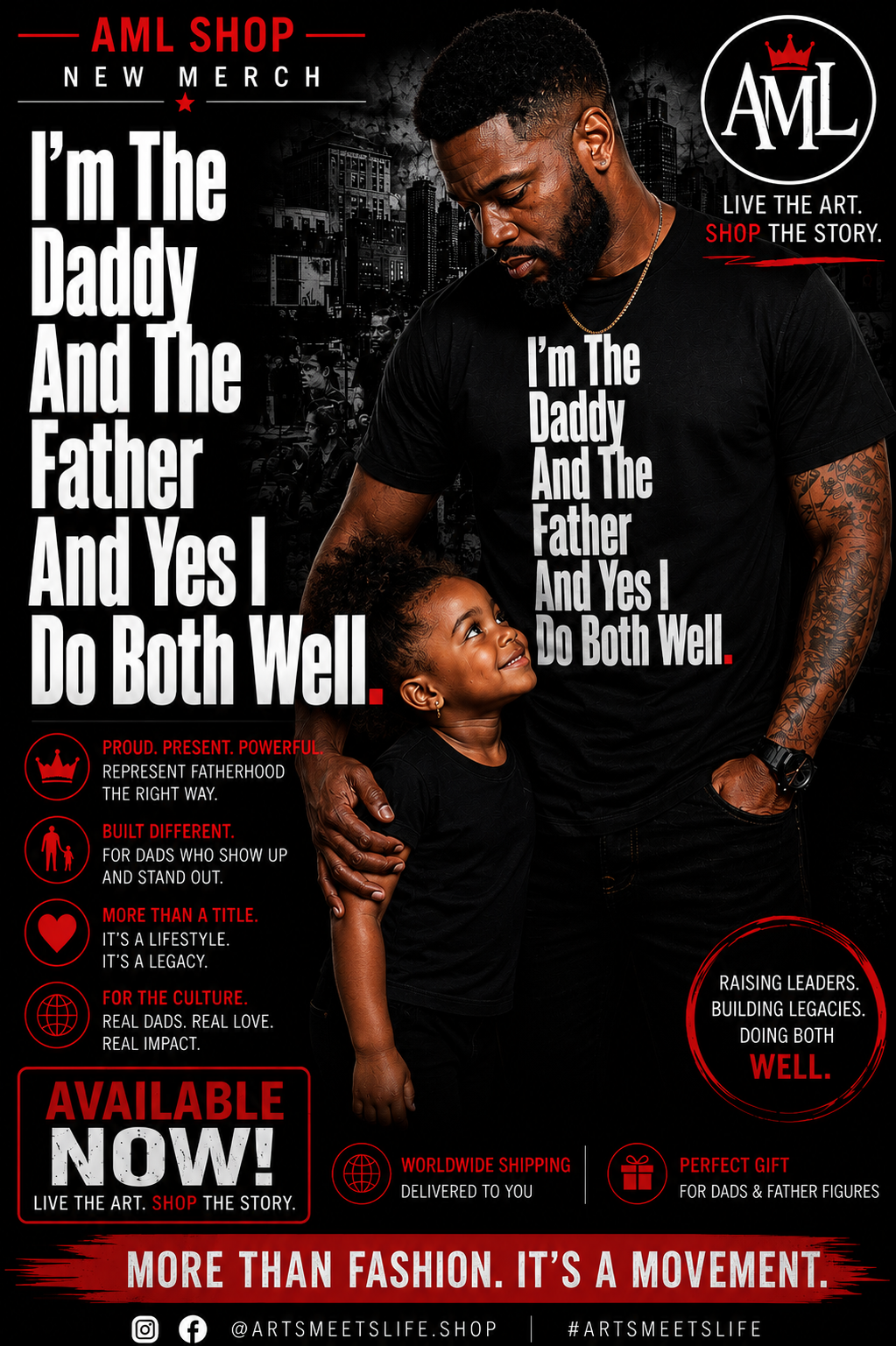I'm The Daddy And The Father And YES I Do Both Well.