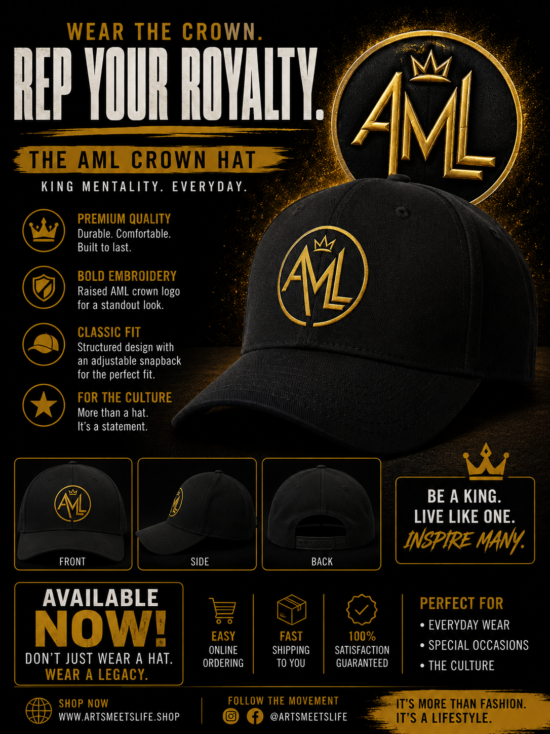Arts Meets Life Hat