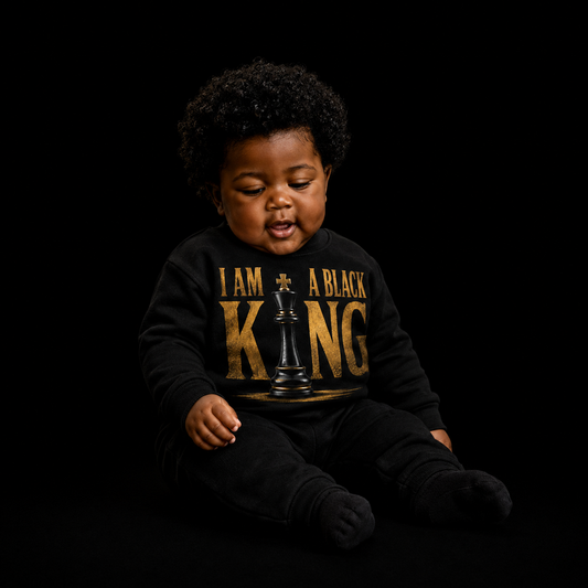 I Am A Black King Bodysuit