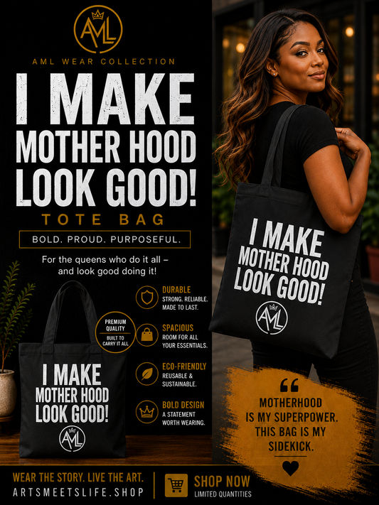 I Make Motherhood Look Good Tote Bag