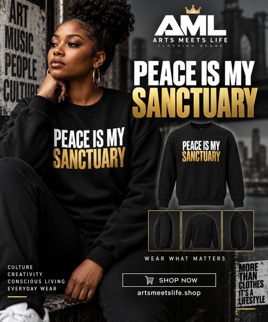 Peace Is My Sanctuary Sweatshirt