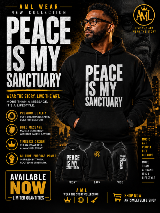 Peace Is My Sanctuary Hoodie
