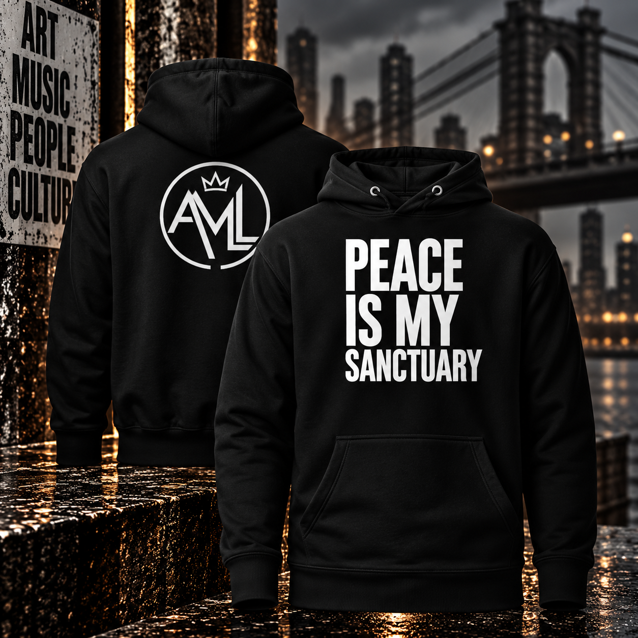 Peace Is My Sanctuary Hoodie