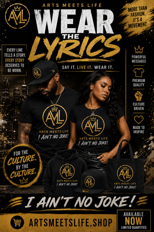 Eric B. & Rakim's I Ain't No Joke Lyric T-Shirt....